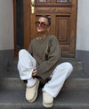 UGG TAZZ BRAID SHERPA SLIPPERS | SIZE 7