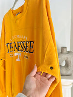 VINTAGE TENNESSEE VOLUNTEERS EMBROIDERED ORANGE CREWNECK