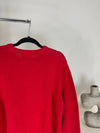 VINTAGE RALPH LAUREN CHAPS RED KNIT SWEATER