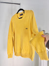 VINTAGE RALPH LAUREN CHAPS YELLOW KNIT SWEATER