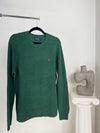 VINTAGE RALPH LAUREN GREEN KNIT SWEATER