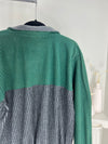 VINTAGE GREEN BAY PACKERS RIBBED QUARTER ZIP SWEATER