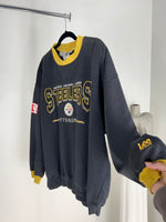 VINTAGE PITTSBURGH STEELERS BLACK CREWNECK