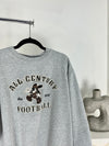 VINTAGE MICKEY MOUSE EMBROIDERED GREY CREWNECK