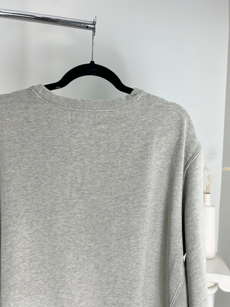 VINTAGE LIGHT GREY RALPH LAUREN POLO CREWNECK