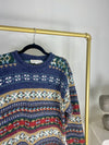 VINTAGE FIRESIDE KNIT SWEATER