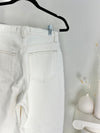 ABERCROMBIE & FITCH CREAM 90s STRAIGHT LEG ULTRA HIGH RISE JEANS (29)
