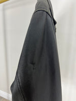 VINTAGE BLACK DANIER LEATHER BOMBER JACKET