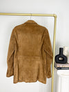 VINTAGE BROWN SUEDE LEATHER JACKET