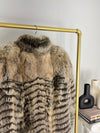 VINTAGE FULL LENGTH RACOON FUR COAT