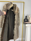 VINTAGE FULL LENGTH RACOON FUR COAT