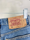 VINTAGE 501 MEDIUM/DARK WASH LEVI'S DENIM SHORTS | 26
