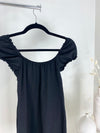 BLACK URBAN OUTFITTERS FRILL SLEEVE MINI DRESS