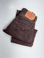 BROWN LEVI'S 501XX JEANS | SIZE 27