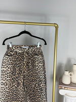 LEOPARD PRINT JEANS | SIZE 2