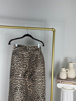 LEOPARD PRINT JEANS | SIZE 2