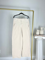 IVORY WILFRED FREE WIDE LEG PANTS | SIZE 10