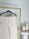 IVORY WILFRED FREE WIDE LEG PANTS | SIZE 10