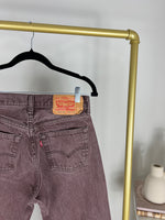 BROWN LEVI'S 501XX JEANS | SIZE 27
