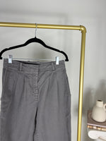 GREY ARITZIA TROUSER-STYLE DENIM PANTS | SIZE 6