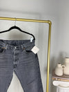 FADED BLACK LEVI'S 501 JEANS | SIZE 32