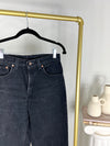 VINTAGE BLACK LEVI'S 550 JEANS | SIZE 28