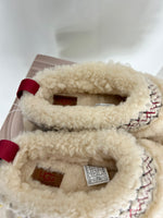 UGG TAZZ BRAID SHERPA SLIPPERS | SIZE 7