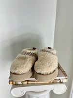 UGG TAZZ BRAID SHERPA SLIPPERS | SIZE 7