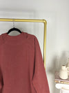 LULULEMON GRIDLINER BRICK/BROWN FLEECE HOODIE