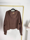LULULEMON SCUBA OVERSIZED FULL ZIP CHOCOLATE BROWN HOODIE