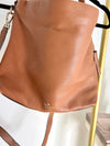 KATE SPADE PEBBLED BROWN LEATHER BAG