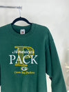 VINTAGE GREEN BAY PACKERS EMBROIDERED NFL CREWNECK