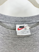 VINTAGE GREY EMBROIDERED NIKE SWOOSH T-SHIRT