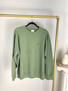 VINTAGE 90s SAGE GREEN NIKE MINI SWOOSH CREWNECK