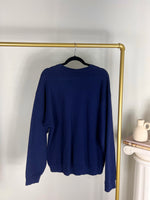VINTAGE NAVY BOSTON LANDMARK CREWNECK
