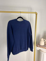 VINTAGE NAVY UNIVERSITY OF MICHIGAN WOLVERINES CREWNECK