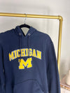 NAVY UNIVERSITY OF MICHIGAN VARSITY HOODIE