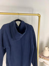 NAVY UNIVERSITY OF MICHIGAN VARSITY HOODIE