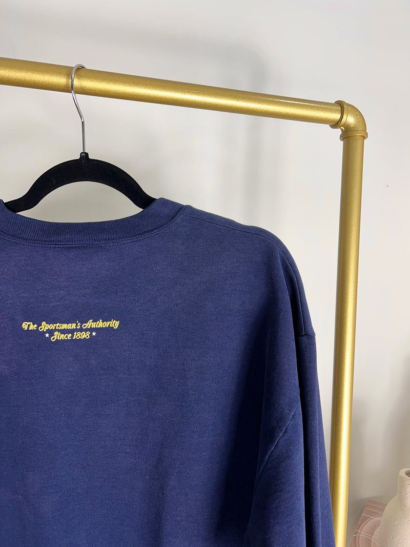 VINTAGE OUTDOOR LIFE NAVY CREWNECK