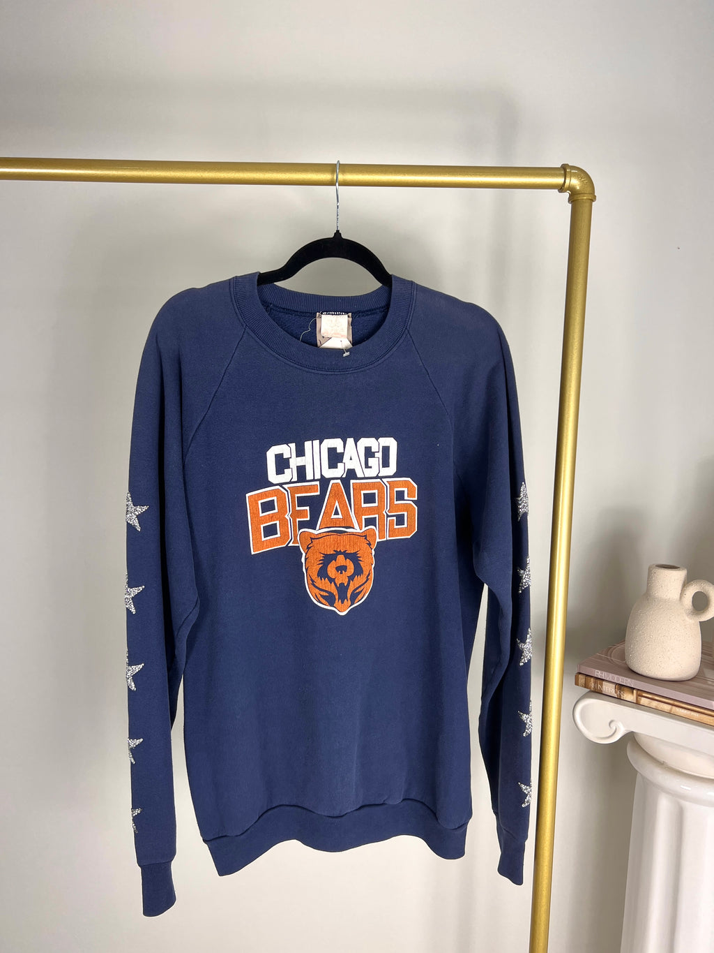 VINTAGE CHICAGO BEARS NAVY NFL CREWNECK