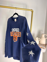 VINTAGE CHICAGO BEARS NAVY NFL CREWNECK
