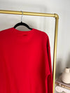 VINTAGE 1994 RED WISCONSIN BADGERS ROSE BOWL CHAMPION CREWNECK