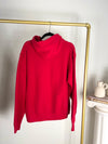 RED EMBROIDERED CAPE COD COASTAL DESTINATION HOODIE