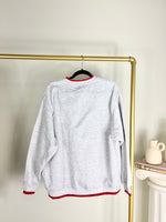 LIGHT GREY FORMULA 1 CREWNECK