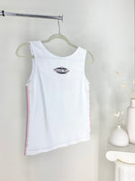 VINTAGE WHITE + PINK HARLEY DAVIDSON MYRTLE BEACH TANK