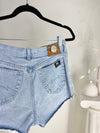 VINTAGE LIGHT WASH PARASUCO DENIM CUTOFFS - SIZE 6-8