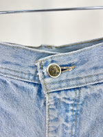 VINTAGE LIGHT WASH PARASUCO DENIM CUTOFFS - SIZE 6-8