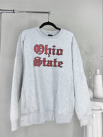 VINTAGE OHIO STATE LIGHT GREY CREWNECK