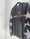 VINTAGE CLEVELAND BROWNS SILVER STAR PATCH HOODIE