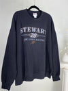 VINTAGE TONY STEWART BLACK NASCAR CREWNECK